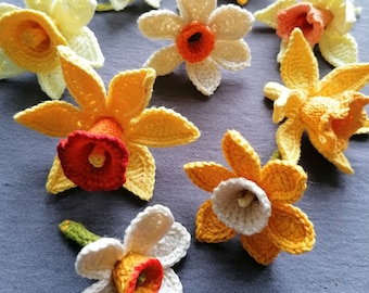 Daffodils Crochet Pattern