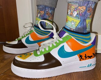 custom scooby doo air force 1