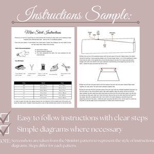 Low-rise Micro Shorts Sewing Pattern: Beginner-friendly PDF (XXS-L) - Etsy