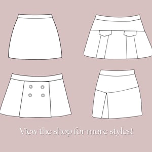 Micro Short Pattern Low-rise Micro Shorts Sewing Pattern: Beginner-friendly PDF (XXS-L) - Etsy