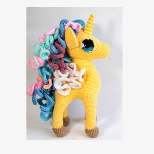 Crochet unicorn, plush toy,  baby&#39;s first gift, unicorn toy, plushie and colorful unicorn, knitted unicorn, handmade toy, baby shower gift