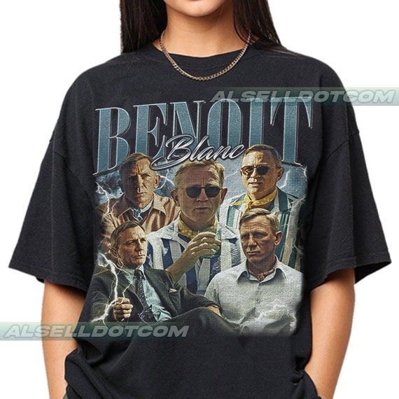 Limited Benoit Blanc Vintage T-Shirt, Gift For Women and Man Unisex T-Shirt