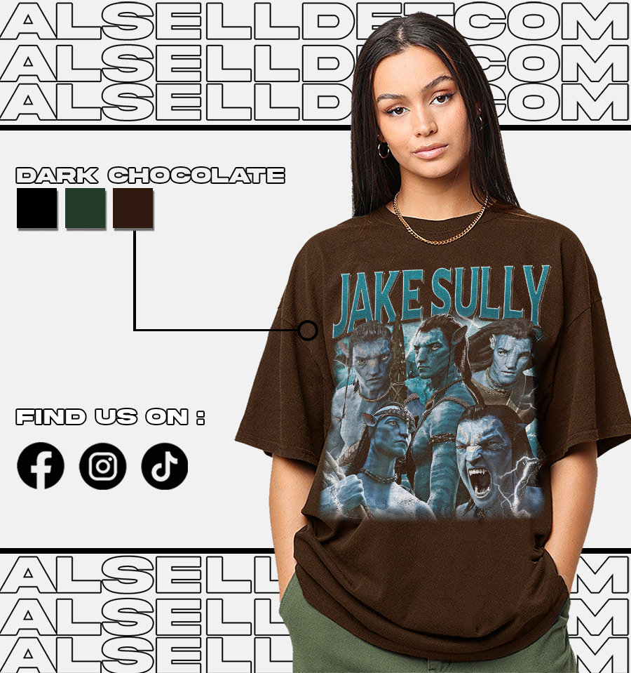 Discover Limited Jake Sully Avatar Vintage T-Shirt