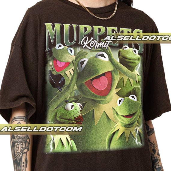 Limited Muppets Kermit Vintage Shirt Gift for Woman Anda Man - Etsy