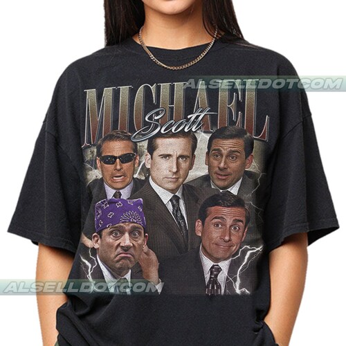 michael scott vintage tee