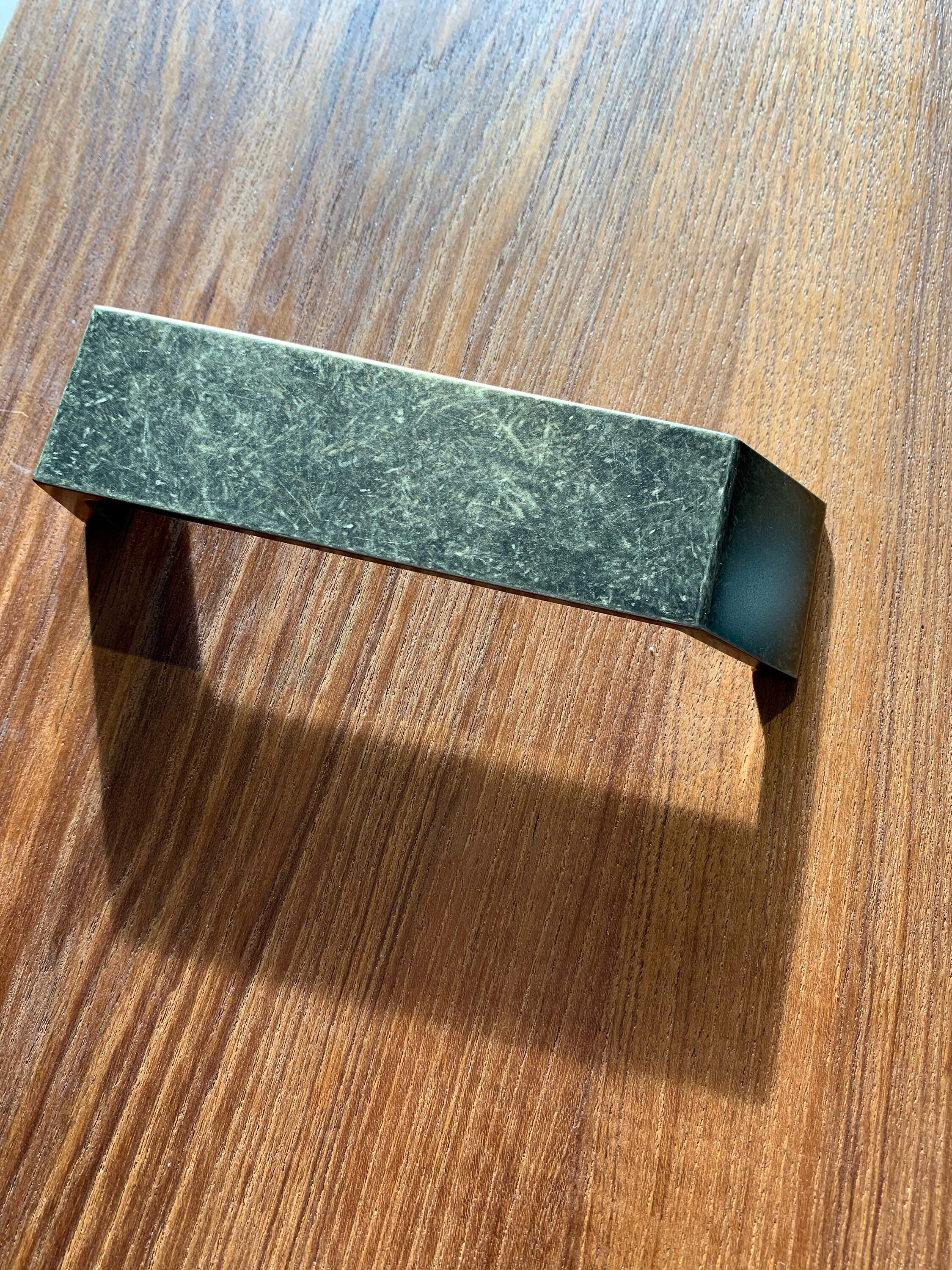 4 Worn effect metal handle decorative metal handle vintage Etsy