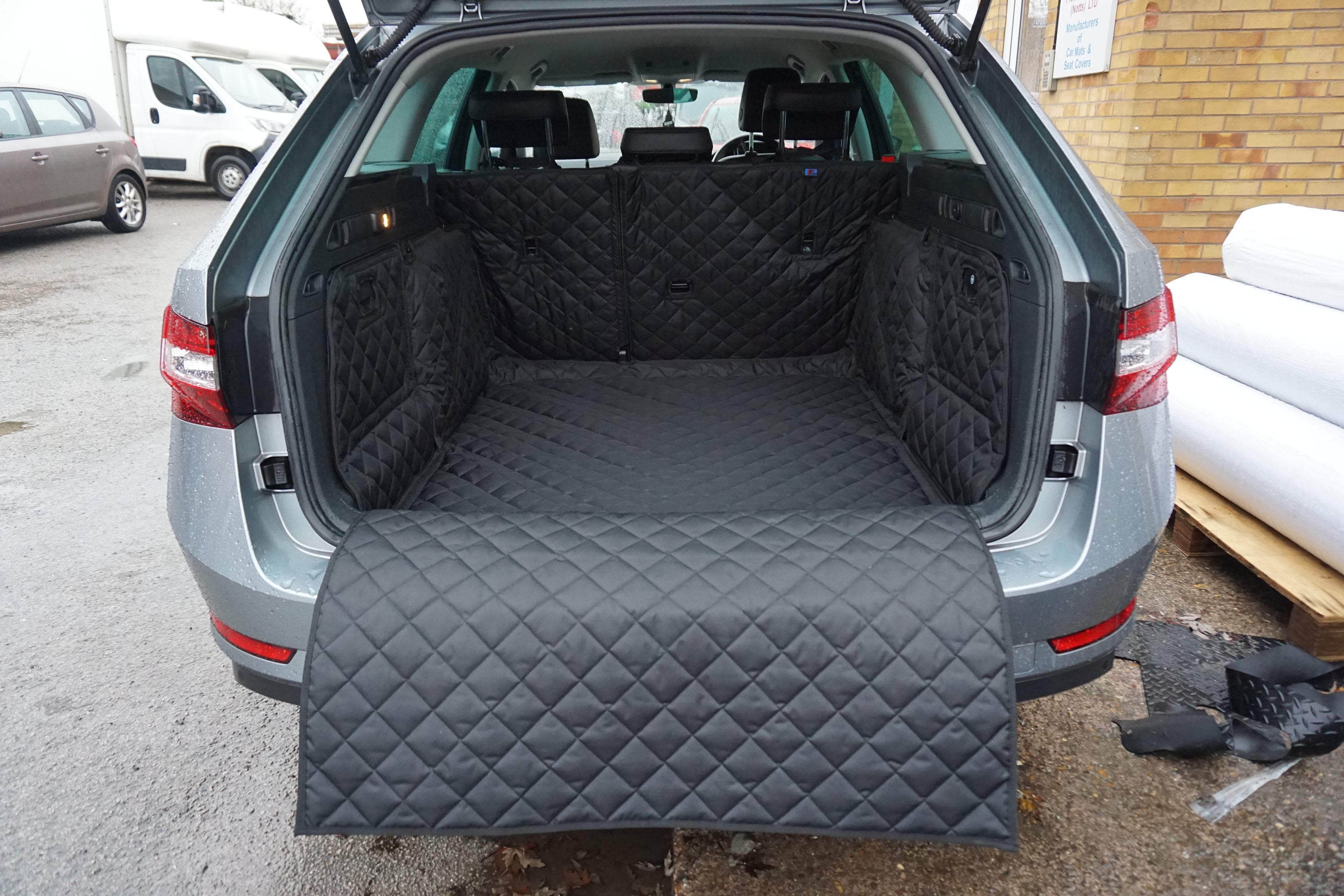 Fully Tailored Quilted Boot Liner for Skoda Superb Etsy UK