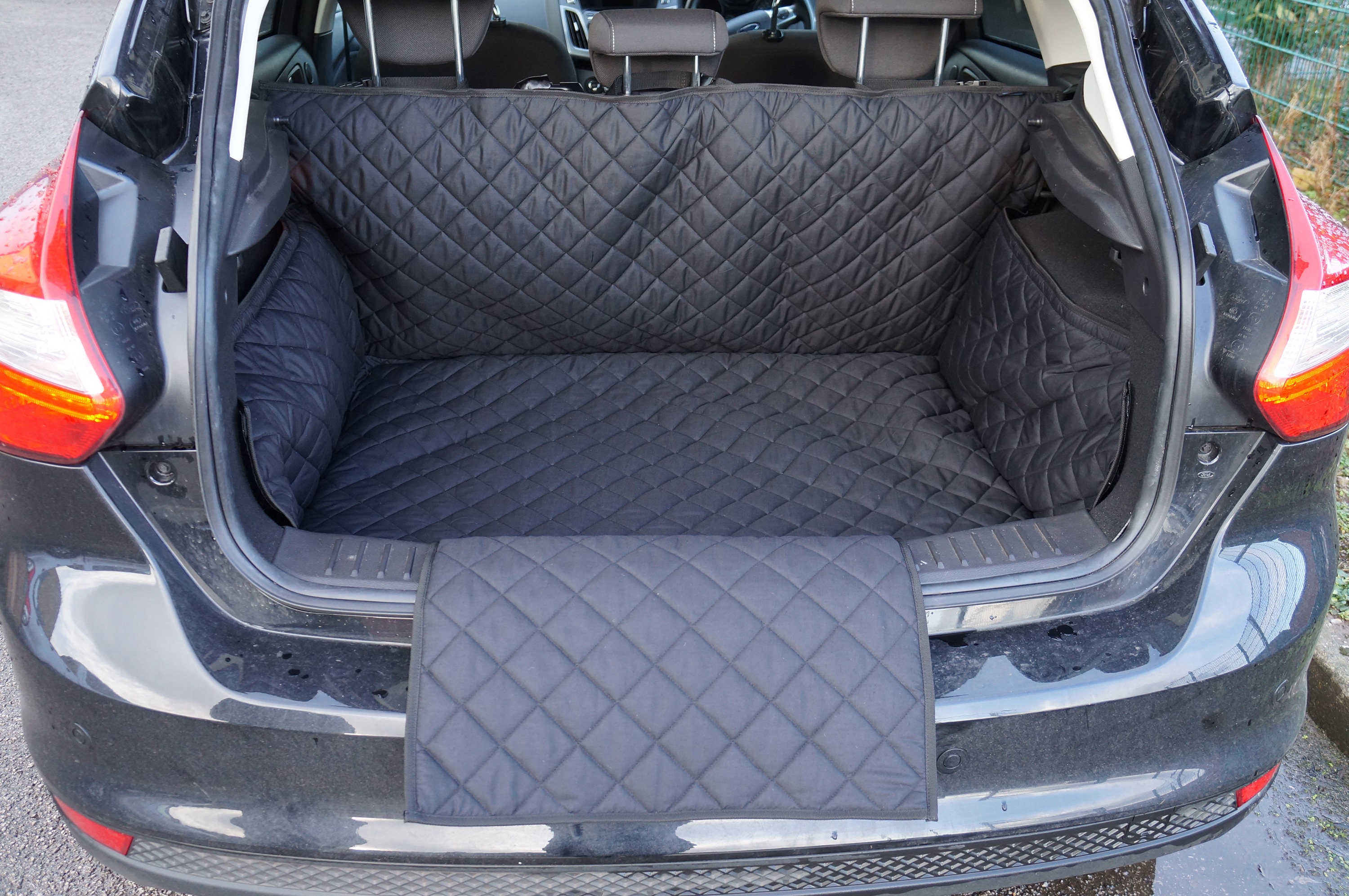 Fully Tailored Quilted Boot Liner for Ford Focus Hatchback Etsy UK