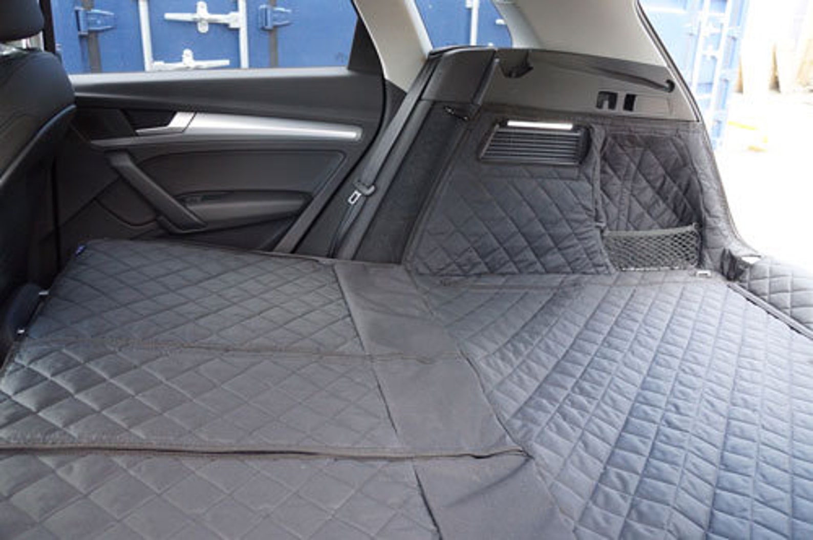 Fully Tailored Quilted Boot Liner for Audi Q5 20172020 Etsy Canada