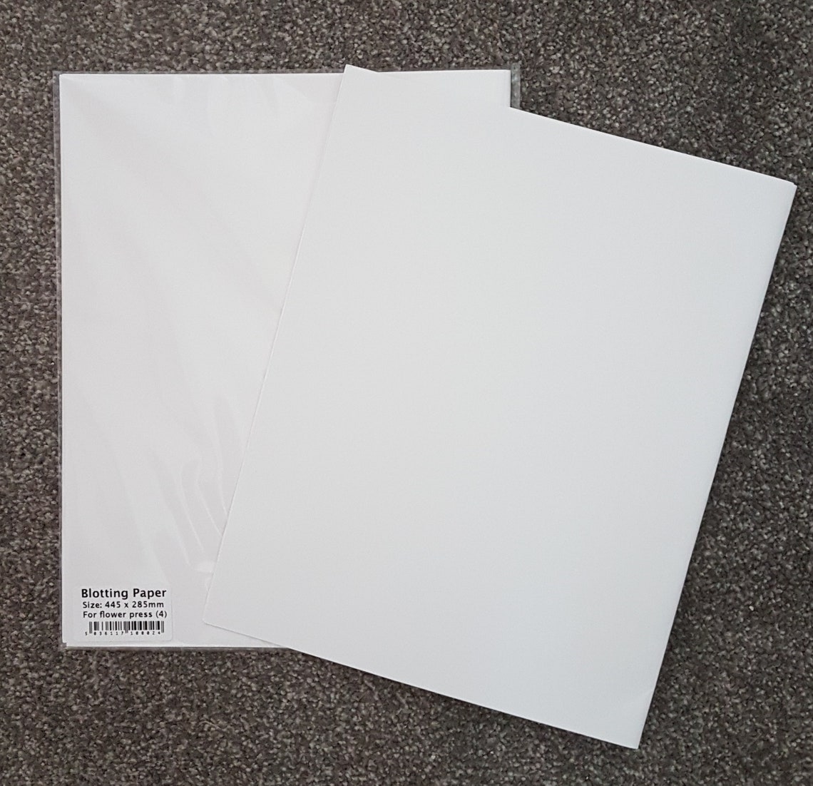 Blotting Paper for Flower Pressing 4 Sheets Etsy UK