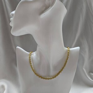 JOY / Yellow Glass Bead Necklace/ Glass bead Necklace/ Glass seed bead necklace/ Happiness necklace/ Gift for her