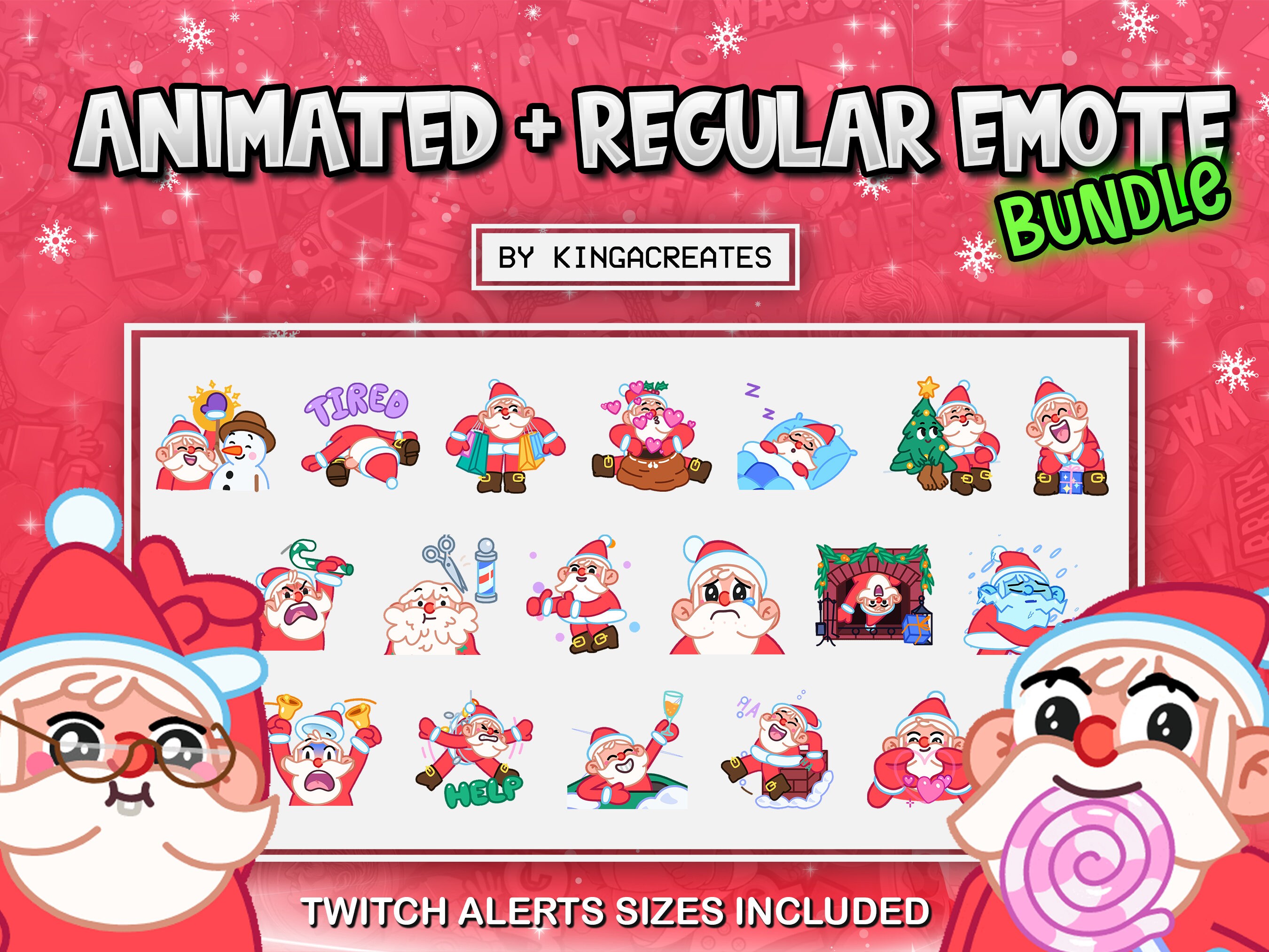 70 Christmas Twitch Emotes Memes Pepega New Year -  Israel