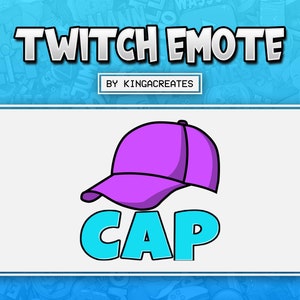 Cap Emote for Twitch and Discord ! (and more)
