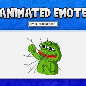 ANIMATED EMOTE Pepe Punch Rage Peepo for Twitch and Discord ! ( and more)
