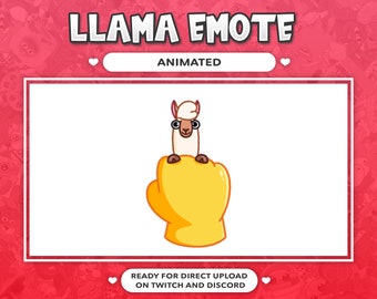 ANIMATED EMOTE F You Llama Meme for Twitch and Discord ! (and more)