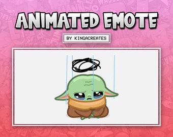 ANIMATED EMOTE Yoda Sad Meme for Twitch and Discord ! (and more)