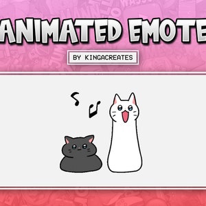 ANIMATED EMOTE Cute Cat Dance for Twitch and Discord ! (and more)