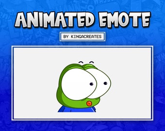 ANIMATED EMOTE Pepe Wow Shocked Peepo for Twitch and Discord ! ( and more)