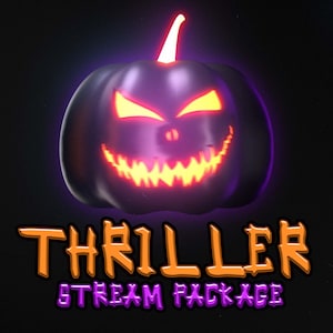 Halloween Stream Paket ll Animiertes Stream Paket ll Spooky Kürbis