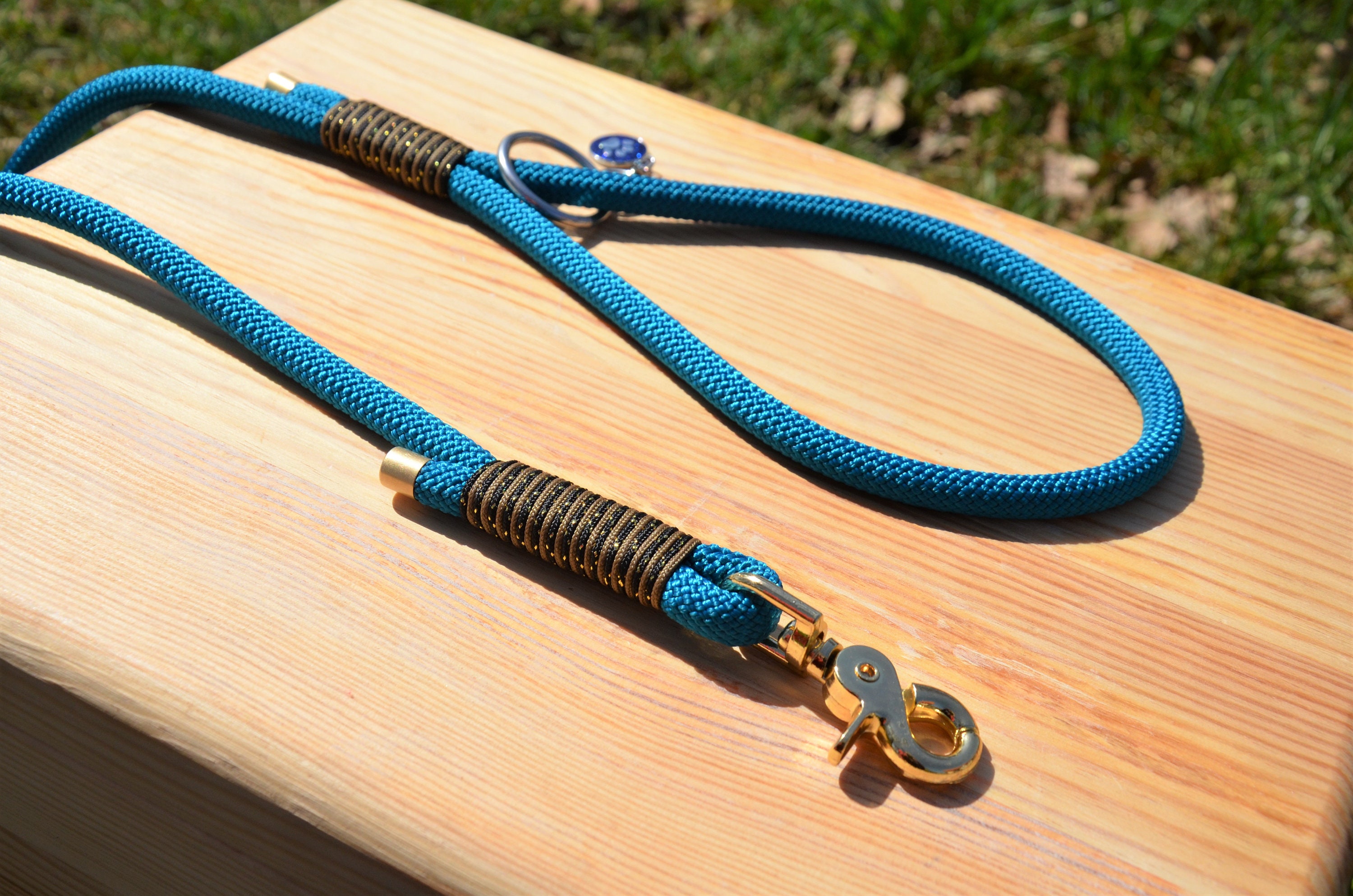 Laisse Pour Chien/Bleu Corde Ppm 10 mm/ Accessoires Chiens