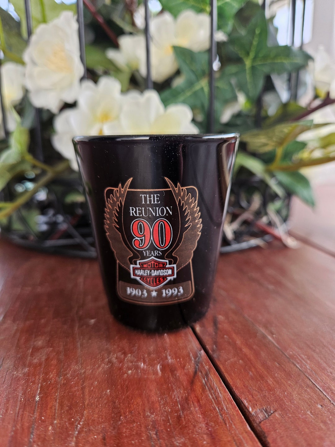 Écusson à coudre avec emblème brodé sublimé Harley-Davidson 120e