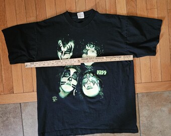 90s band Tシャツ KISS 90s Vintage Kiss Band T Shirt 1996 Alive Worldwide Tour