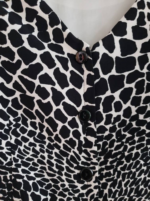 Vintage 1990's Liz Claiborne Pantsuit Size 10P Bl… - image 4
