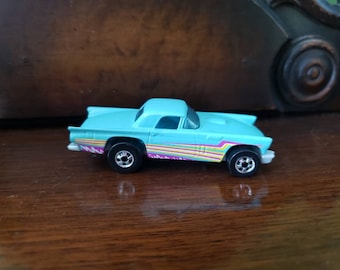 Hot Wheels 1963 Ford Thunderbird Charcoal – 1:64 Scale Die-Cast Collector Car (Mattel #2000-130) - View #2