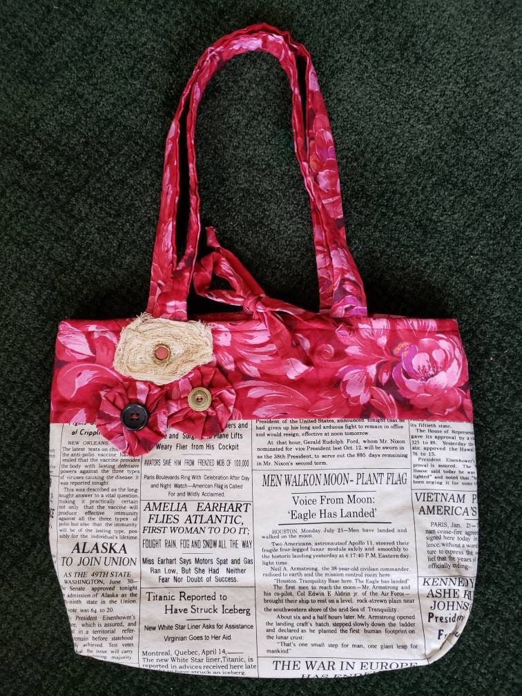 バッグ MADE IN STANDARD/PRINTED NEWSPAPER BAG MADE IN STANDARD/PRINTED NEWSPAPER BAG