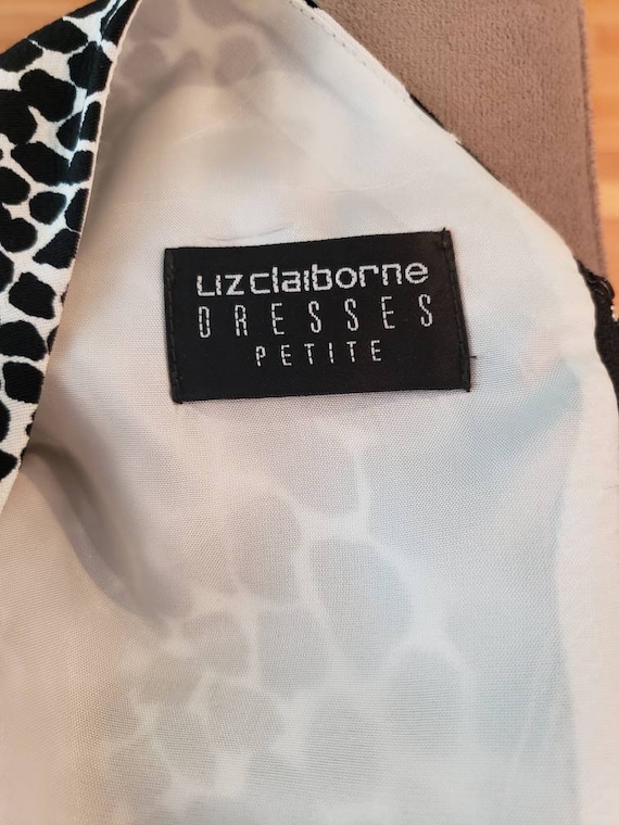 Vintage 1990's Liz Claiborne Pantsuit Size 10P Bl… - image 5