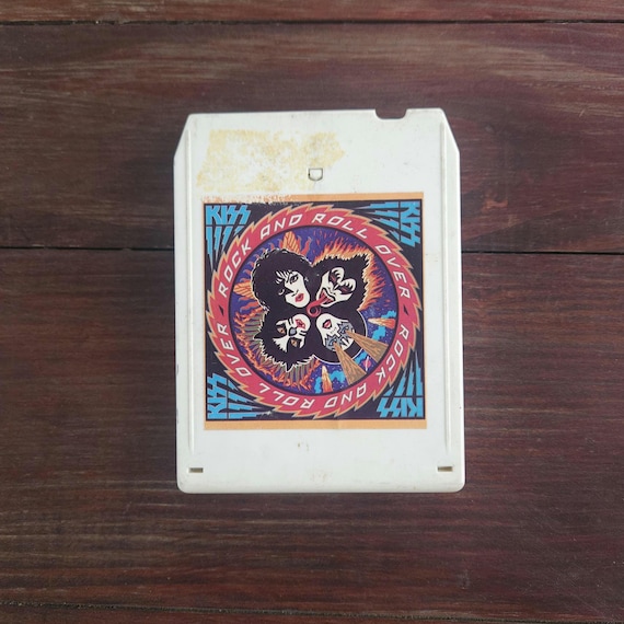 貴重プロモ白ラベル多数70s-80s ハードロック LPレコード 10枚セット Vintage 1976 KISS Rock and Roll Over 8-track Tape NBLP-87037