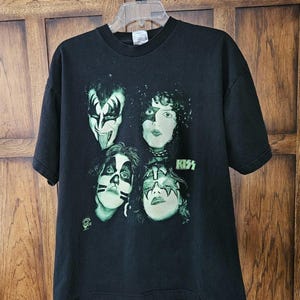 KISS - Vintage 70s - Hard Rock Band Concert Tour Single