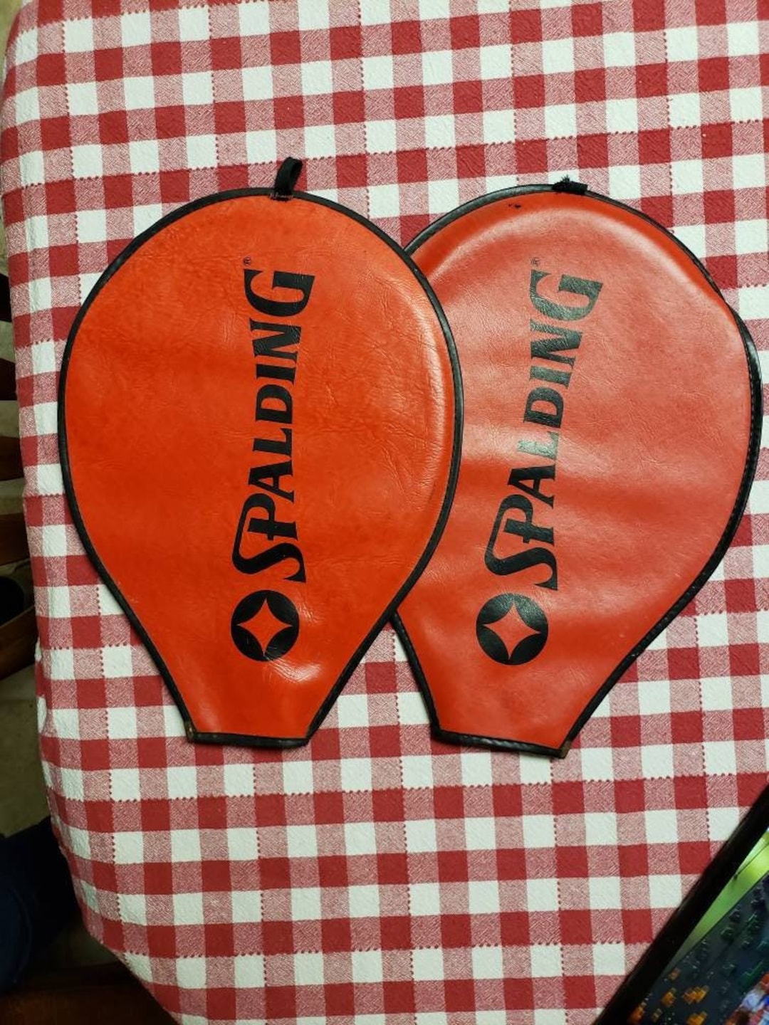 Spalding Tennis Racket Cases Set of 2 Etsy