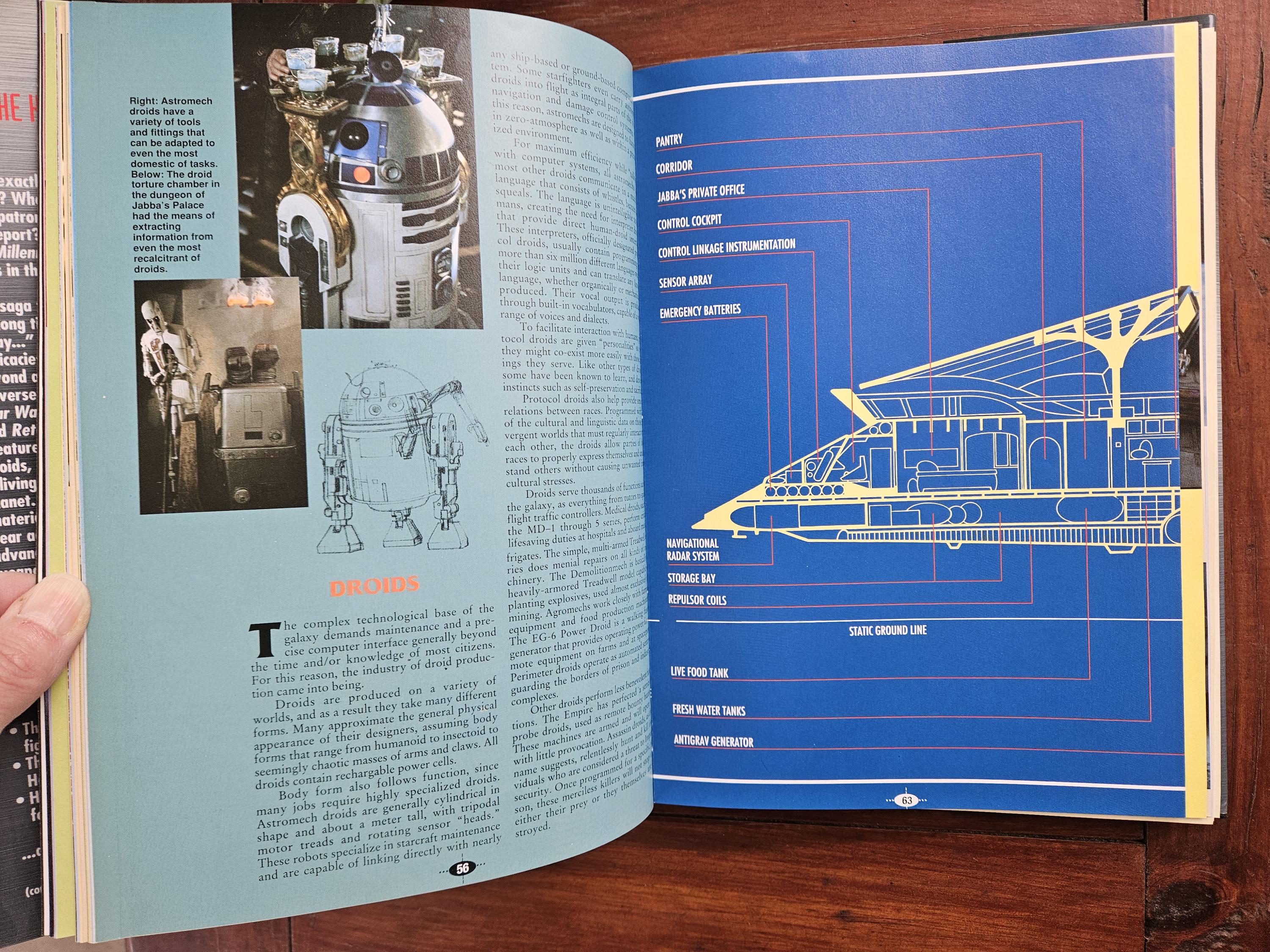 Star Wars Technical Journal by Shane Johnson 1995 Hardcover Book
