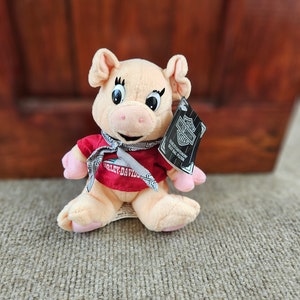 Vintage Harley-davidson Biker Hog Plush | Official Licensed
