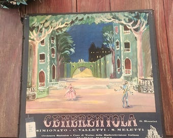 Vintage CETRA La Cenerentola Boxed LP Set by Gioachino Rossini | Mario Rossi | Giulietta Simionato | Made in Italy