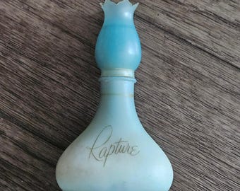 Vintage Avon 1960s Rapture Cream Lotion Perfume Cologne Bottle