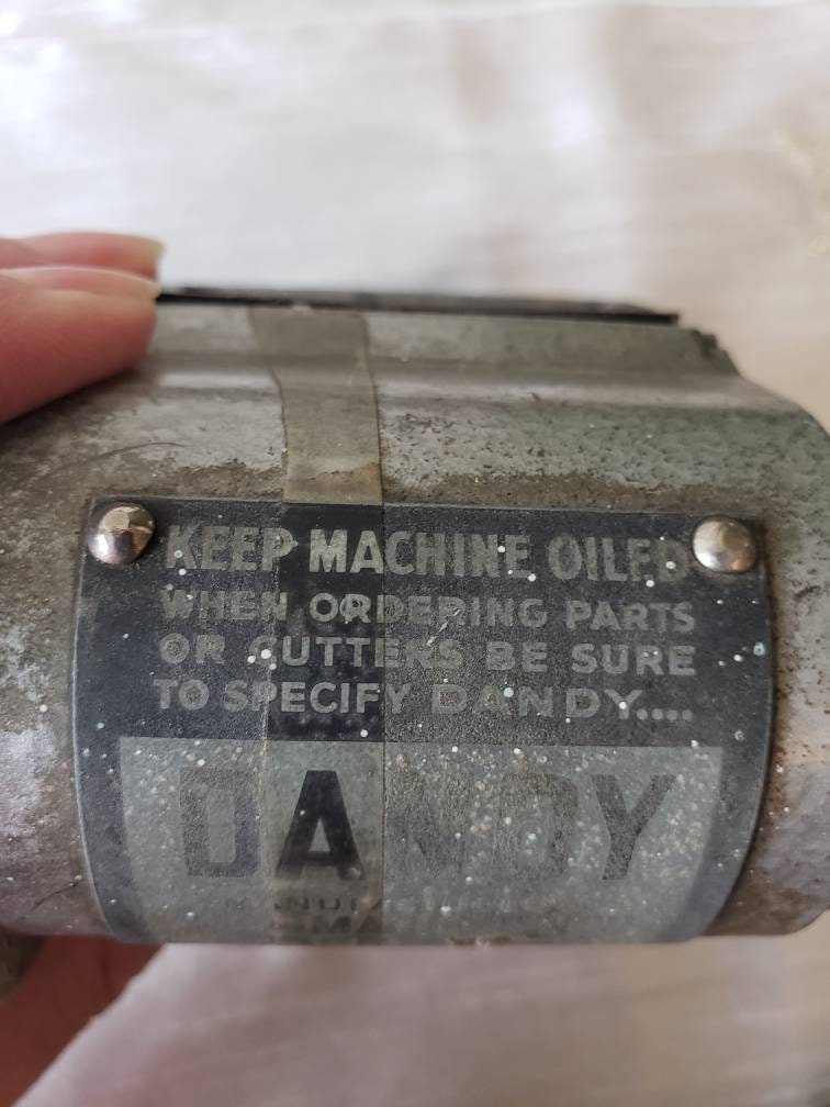 Vintage Dandy Automatic Pencil Sharpener Co. Mountable Pencil Sharpener