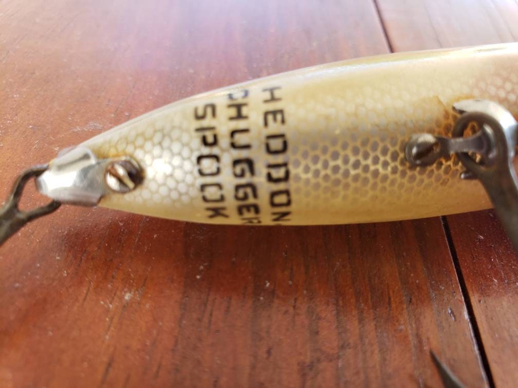 old Heddon Chugger Spook XWB チャガースプーク Old Heddon Chugger Spook Purple Clear Research Color from