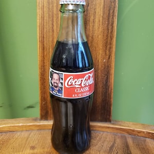 Nascar Kyle Petty #44 Coca Cola 8 oz Collectible Bottle  1998 Unopened