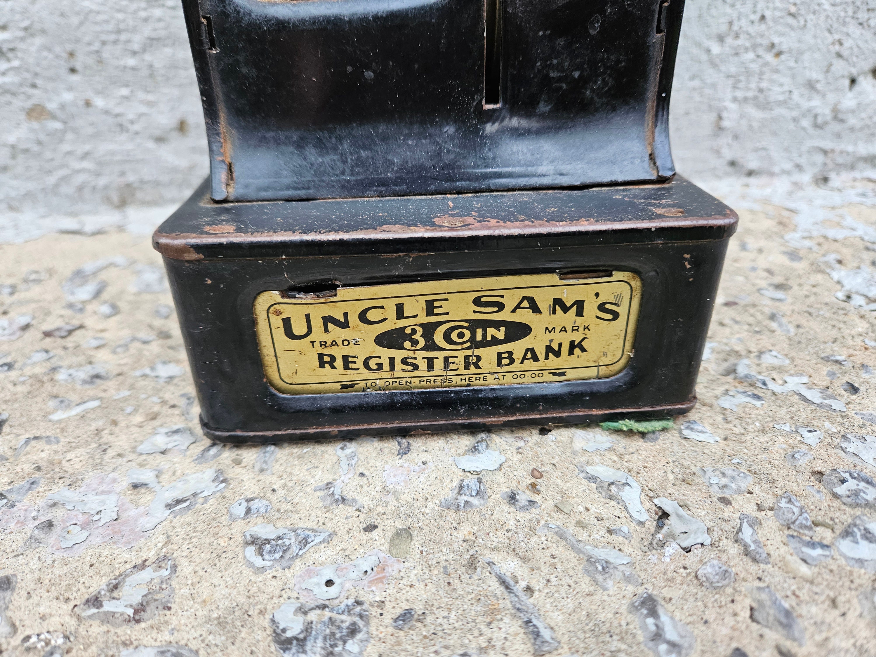Uncle Sam's 3 Coin Register Bank Vintage Novelty Bank USA - Etsy