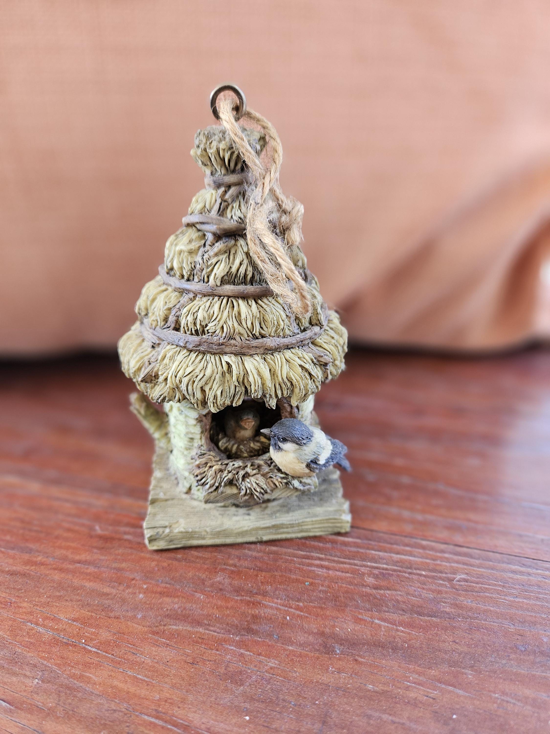 【廃盤】BIRDS WORS 小物入れ Westland Giftware Bird House Ornament #1385 Vintage 1999