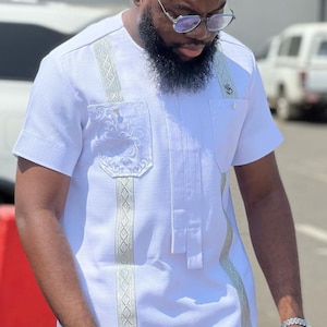 African mens wear, African men dress, African Kaftan, Dashiki Mens, Men&#39;s Agbada, African Men&#39;s Clothing, Free DHL, Men Wedding Wear