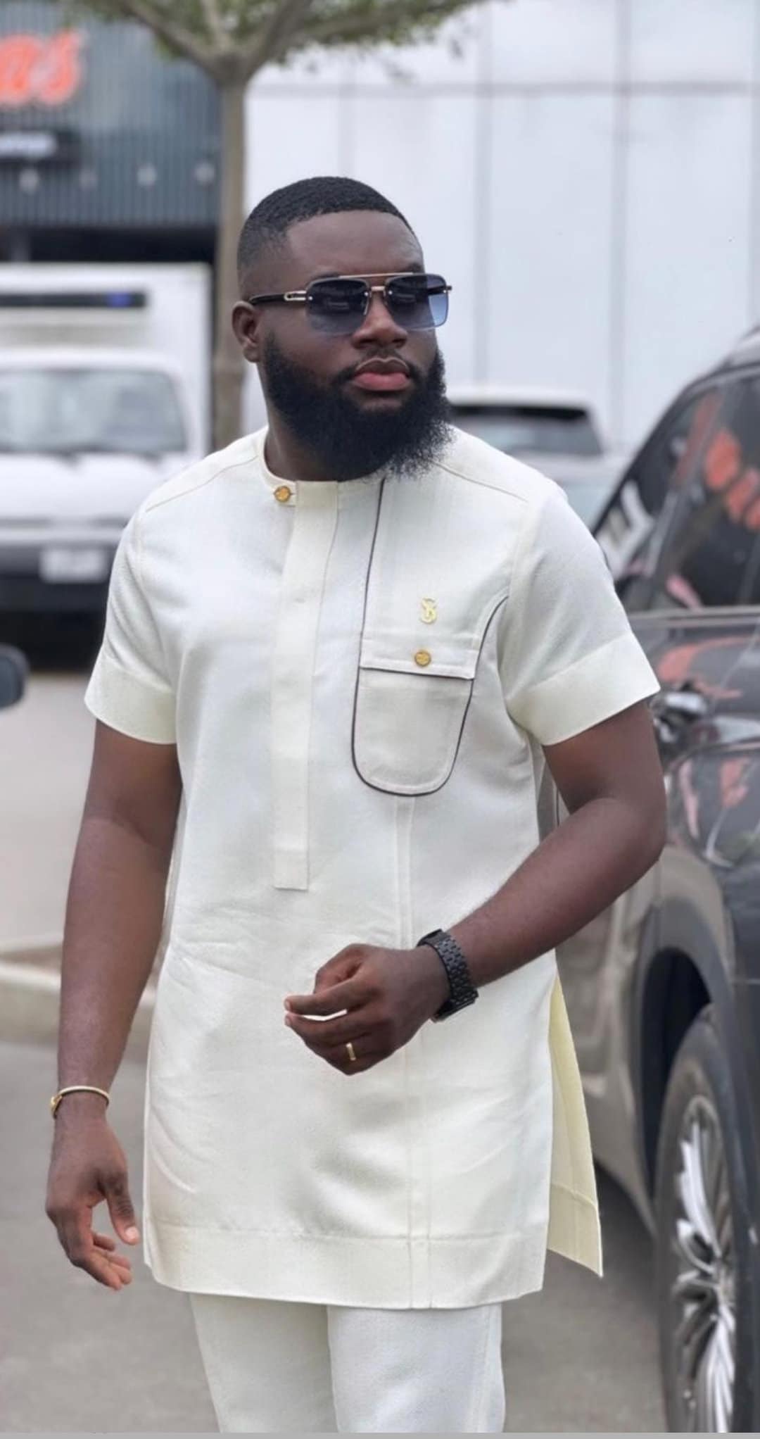 Men Kaftan Suit, Men's African Clothing Men's African Wear, Men's Wedding Suit, African Men