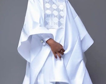 African Kids Boys Agbada Traditional Shirt 3 Piece Set, African Boys Kids Attire