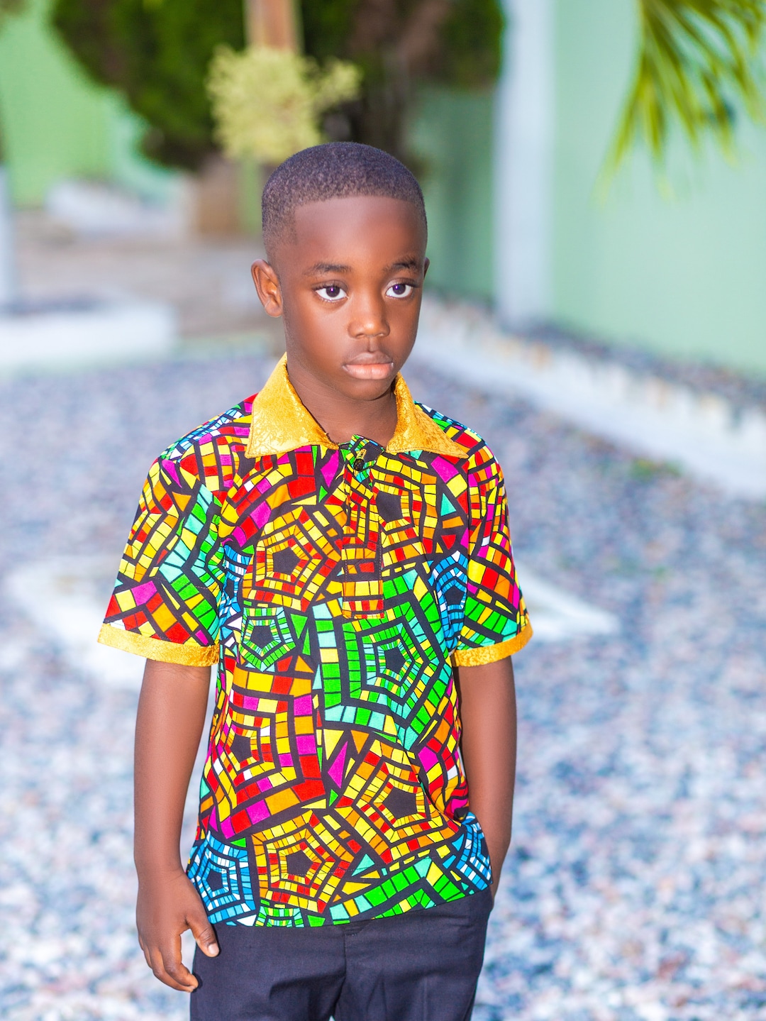 Boys African Traditional Clothing Party Outfit