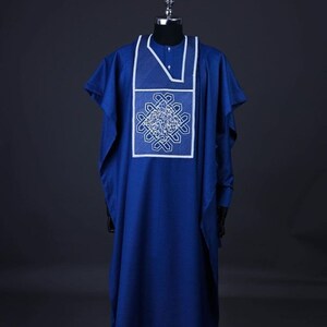 AGBADA voor mannen, Afrikaanse AGBADA, Afrikaans trouwpak, pak bruidsjonkers, pak bruidegom, Afrikaanse herenkleding, 3-delig herenpak, gratis DHL Express