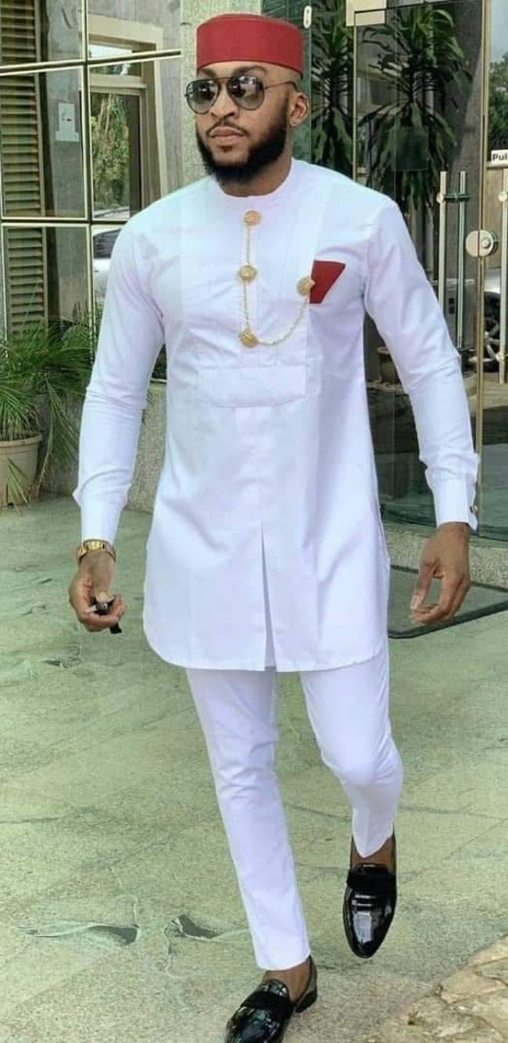 Men s Traditional Wear African men wear African men clothing African Traditional wedding suit Groomsmen suit Groom suit senator suit