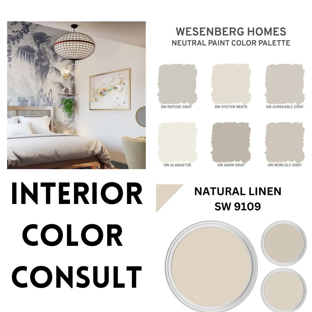 Creating the Perfect Palette for Your Interior Paint - Wesenberg Homes