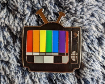 Old TV Pride Pins, More Flags Available (PrideTV Collection)
